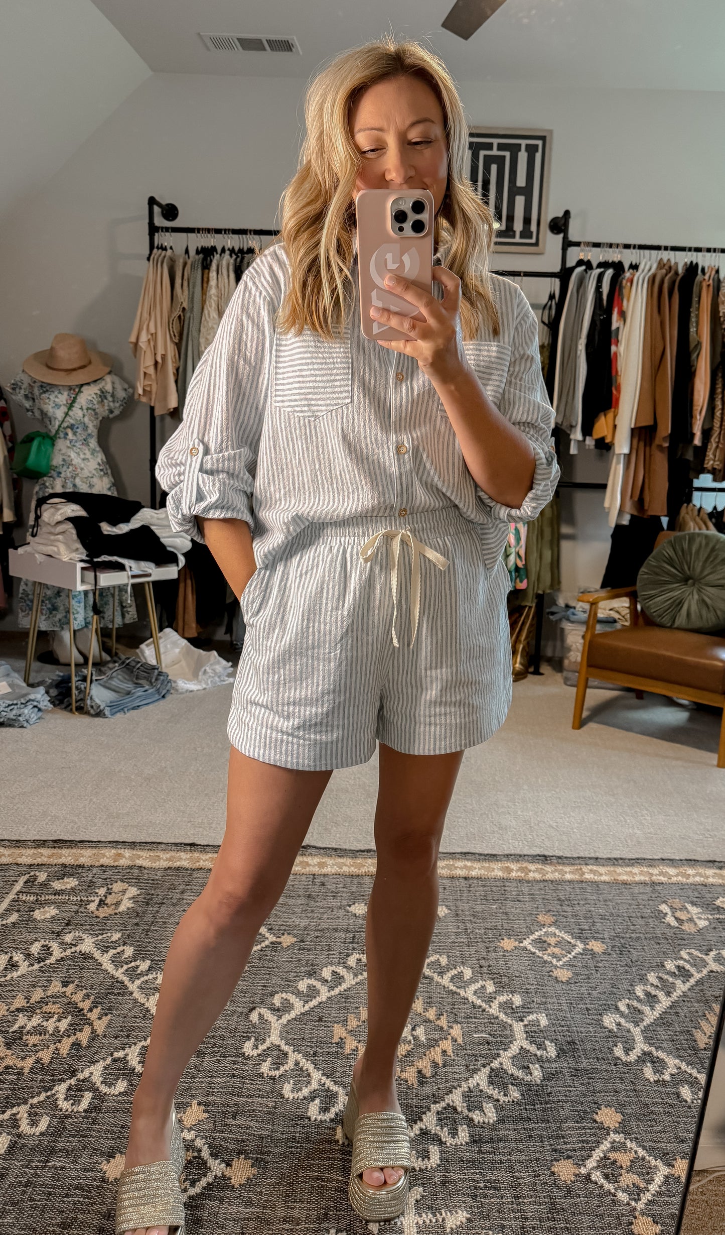 PJ-Chic Button Down