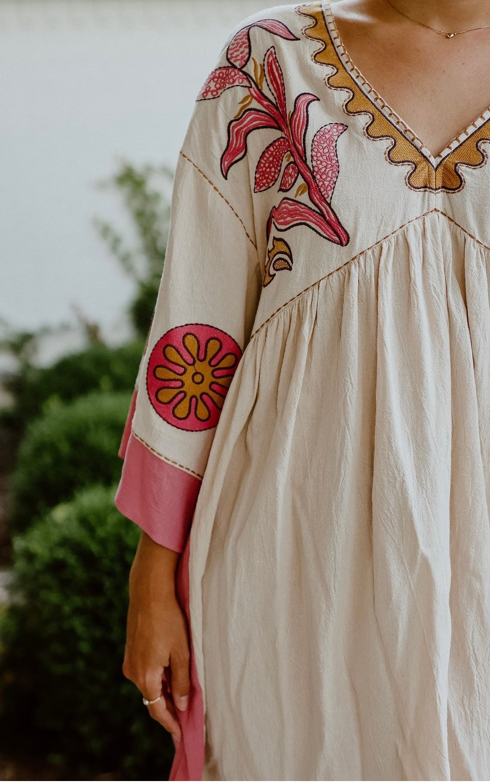 Indie Embroidered Dress